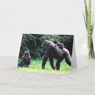 APE FAMILY SAYS LYCKLIG 30års födelsedag Kort