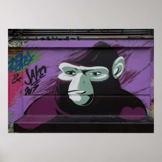 Ape Graffiti Poster (Framsidan)