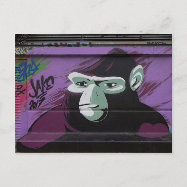 Ape Graffiti Vykort (Framsida)