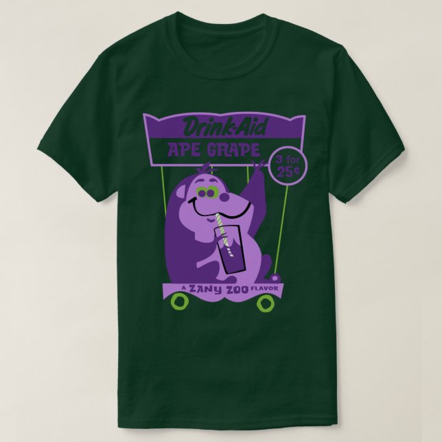 Ape Grape T Shirt (Design framsida)