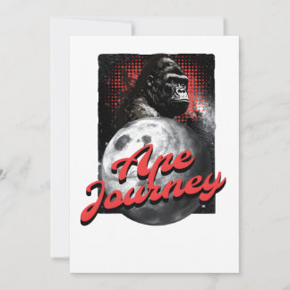 Ape Journey Inbjudningar