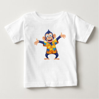 Ape Maskot i tropisk hawaiiansk skjorta T Shirt