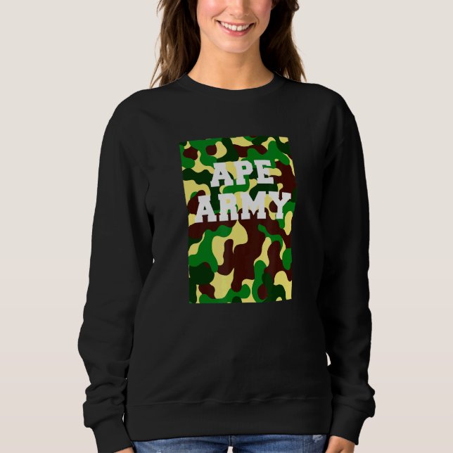 Ape Nation Diamond Måne Meme Lagrar apor tillsamma T Shirt (Framsida)