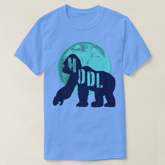 Ape Nation HODLE Måne T Shirt (Design framsida)