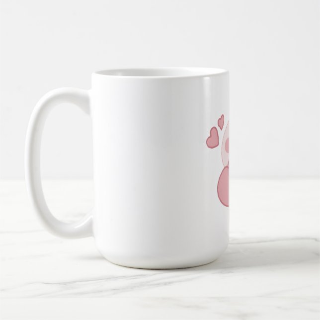 Apeach kakao friends kaffemugg (Vänster)