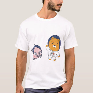 Apeach och Ryan i rymden T Shirt