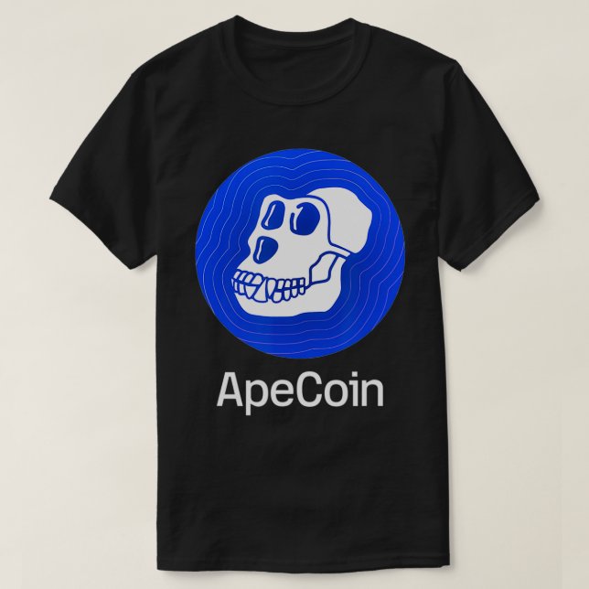 ApeCoin DAO Token Decentraliserad protokoll, APE C T Shirt (Design framsida)
