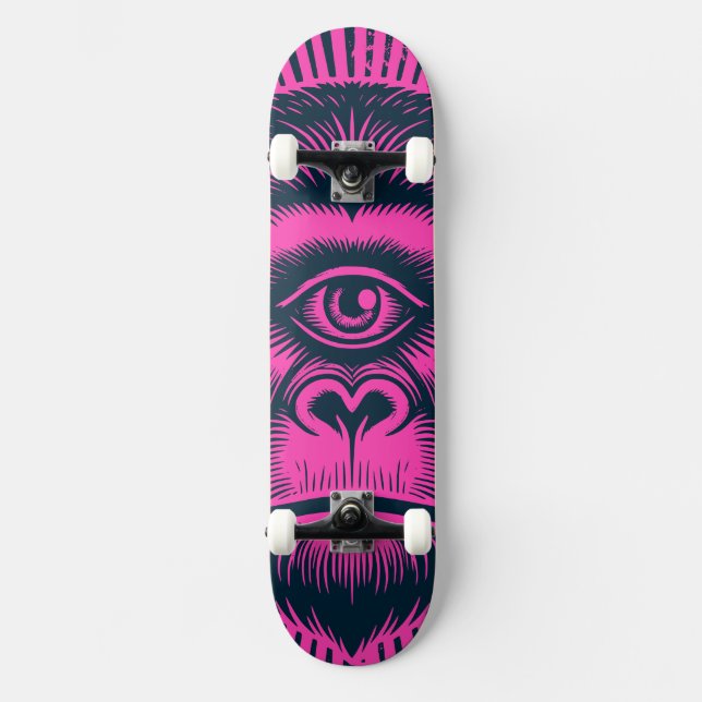 Apekult Mini Skateboard Bräda 18,5 Cm (Framsida)