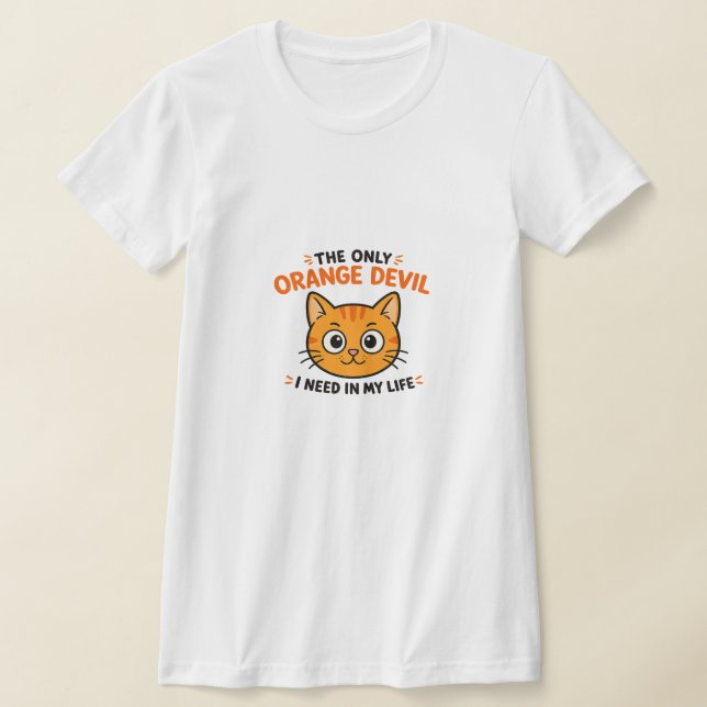 APELSIN DJÄVUL T SHIRT (Laydown)