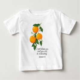 Apelsin Frukt Genesis 12:2 T Shirt