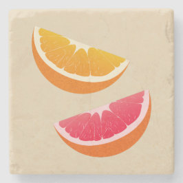 Apelsin & Grapefrukt Citrus Stenkojare Stenunderlägg