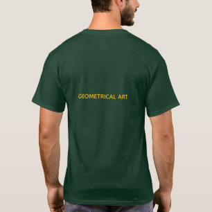 APELSIN KONST MED GEOMETRISKA former T Shirt