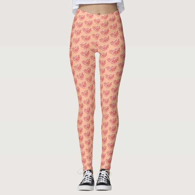 Apelsin Leggings (Framsida)