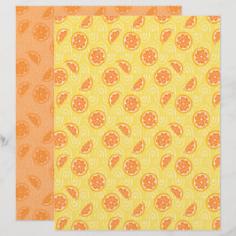 Apelsin Scrapbookpapper