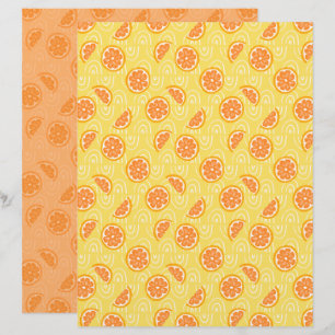 Apelsin Scrapbookpapper