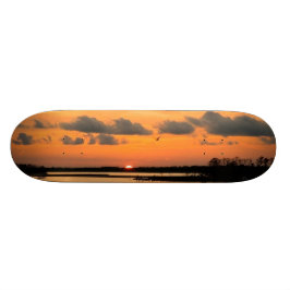 APELSIN SOLNEDGÅNG SKATEBOARD