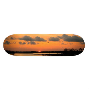 APELSIN SOLNEDGÅNG SKATEBOARD