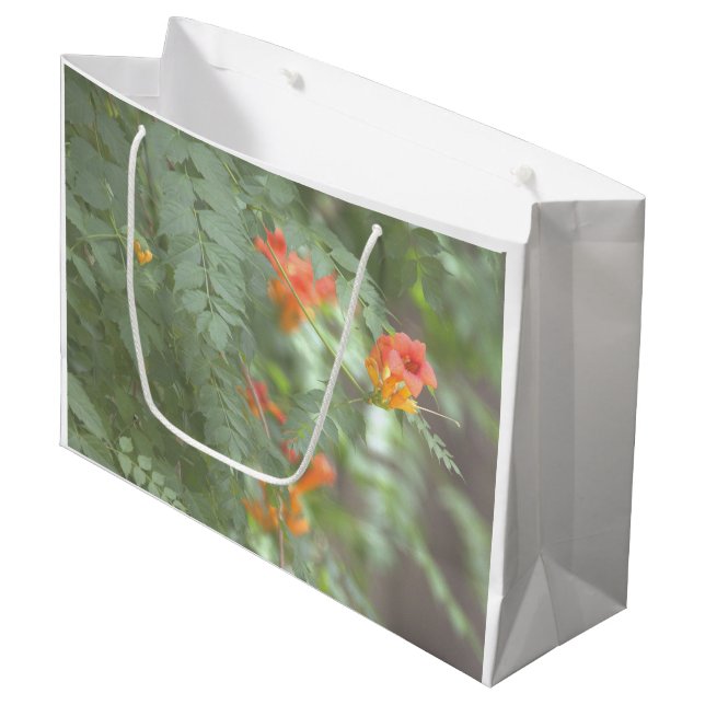 Apelsin Vilda Blommor Presentpåse (Framsidan Vinklad)