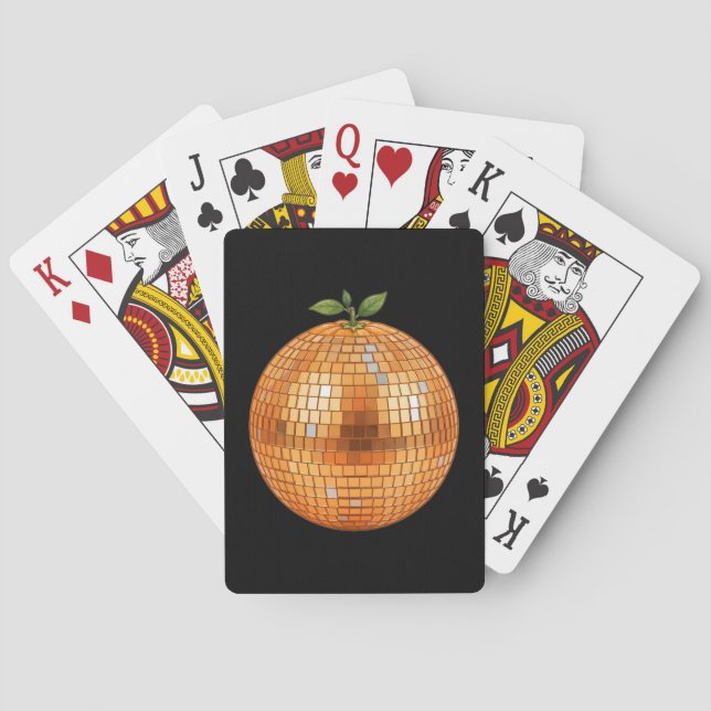 Apelsindiskokula Casinokort (Baksidan)