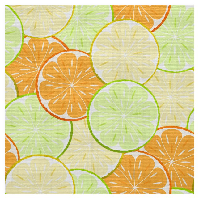 apelsiner citroner lime frukt citrus natur färska tyg (Provkarta)