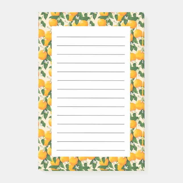 Apelsiner Post-it Block (Framsida)