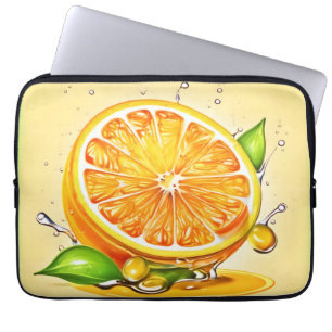 Apelsinskivans Splash Laptop Fodral
