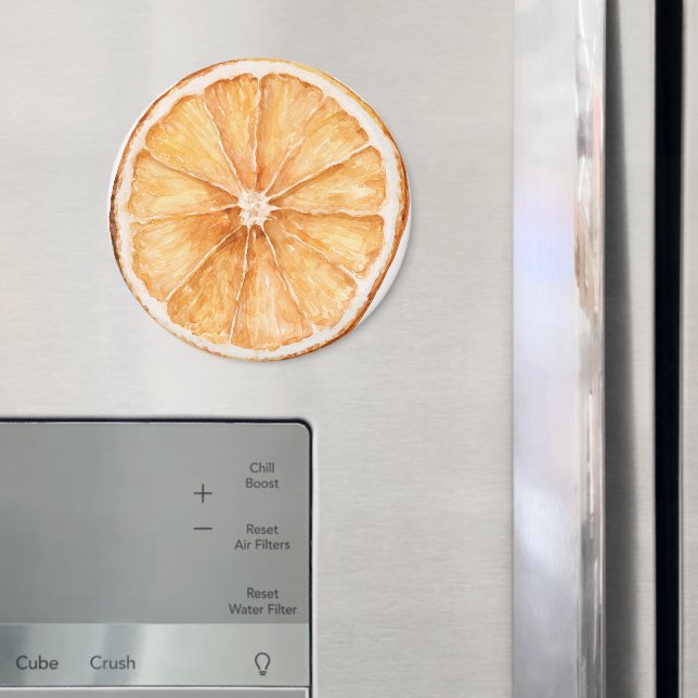 Apelsnskiva frukt magnet (In Situ (Fridge))