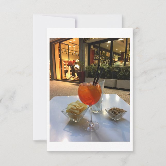 Aperitif-inbjudan OSA Kort (Framsida)