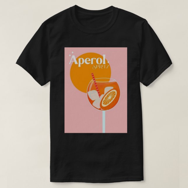 Aperol Spritz (1) T Shirt (Design framsida)