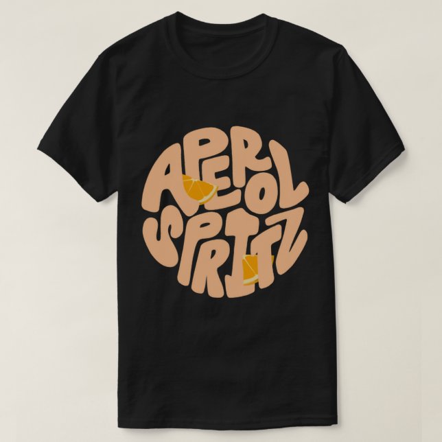 Aperol Spritz (3) T Shirt (Design framsida)