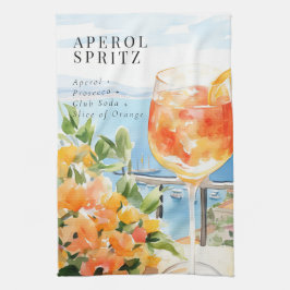 Aperol Spritz Amalfi Italien Tekuvar Kökshandduk