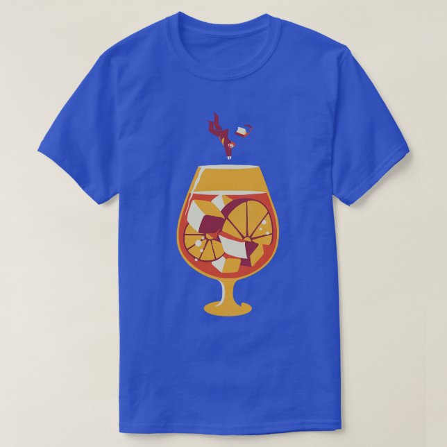 Aperol Spritz är i sommardesignledet T Shirt (Design framsida)