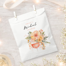 Aperol Spritz Blommig Bröllopsdusch