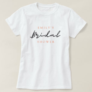 Aperol Spritz Blommig Bröllopsfest T Shirt
