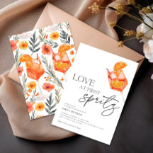 Aperol Spritz Blommigt Watercolor Möhippa