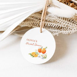 Aperol Spritz Bröllopsfest  Gåvor Etiketter