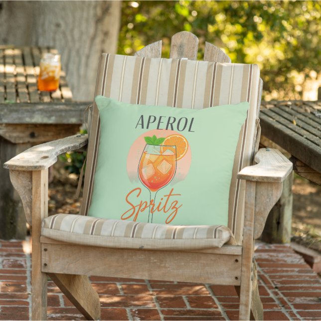 Aperol Spritz Cocktail Design Kudde (Stol)