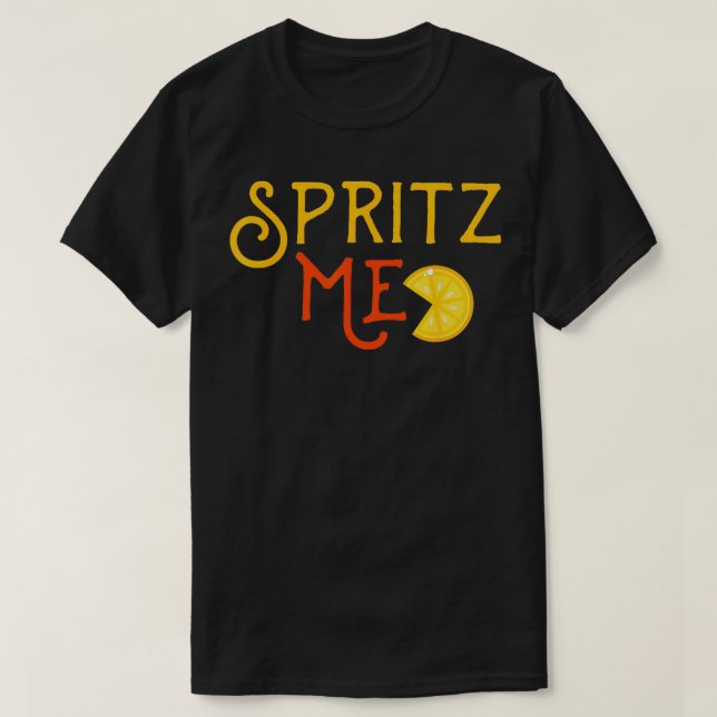 Aperol Spritz Cocktail Party Alcohol Drink (sommar T Shirt (Design framsida)