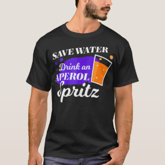 Aperol Spritz Cocktail Party Alcohol Drink (sommar T Shirt