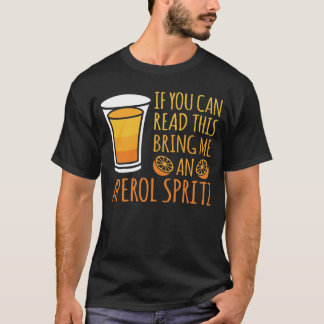 Aperol Spritz Cocktail Party Alcohol Drink (sommar T Shirt