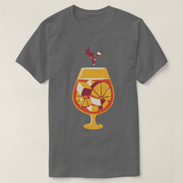 Aperol Spritz Dive in Summer Design CEO by Tobe Fo T Shirt (Design framsida)