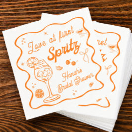 Aperol Spritz-Möhippa Pappersservett