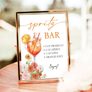Aperol Spritz Möhippa Pub-tecken Poster