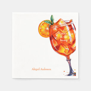 Aperol Spritz Party i House-Möhippan Pappersservett