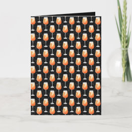 Aperol Spritz Pattern Kort