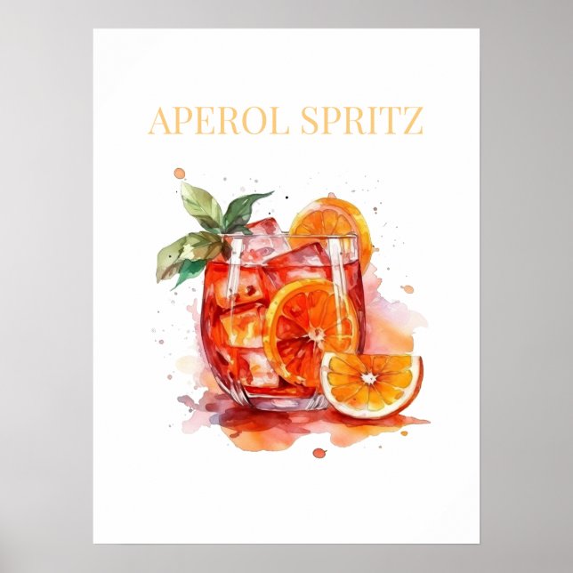 Aperol Spritz Poster (Framsidan)