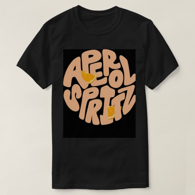 Aperol Spritz T Shirt (Design framsida)