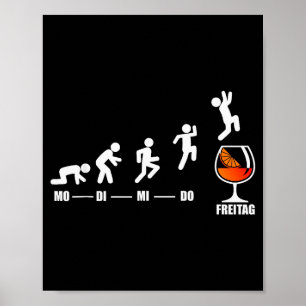 Aperol Spritz-vecka Äntligen Fredag Helg Aperol  Poster