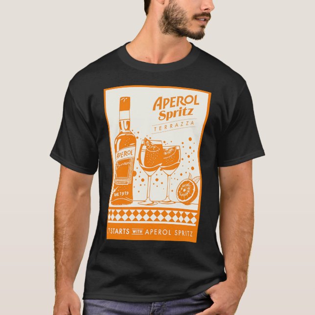 Aperol T Shirt (Framsida)