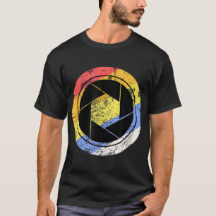 Aperture Camera Lens, fotografi T Shirt